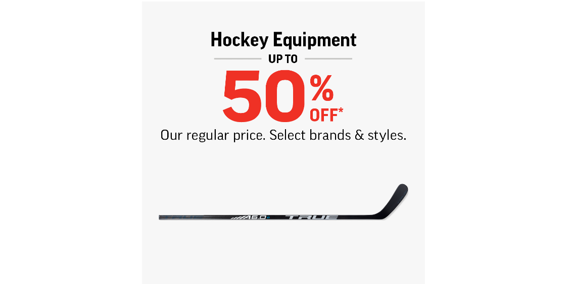 [Image] [offer] Hockey Equipment Up To 50% Off!