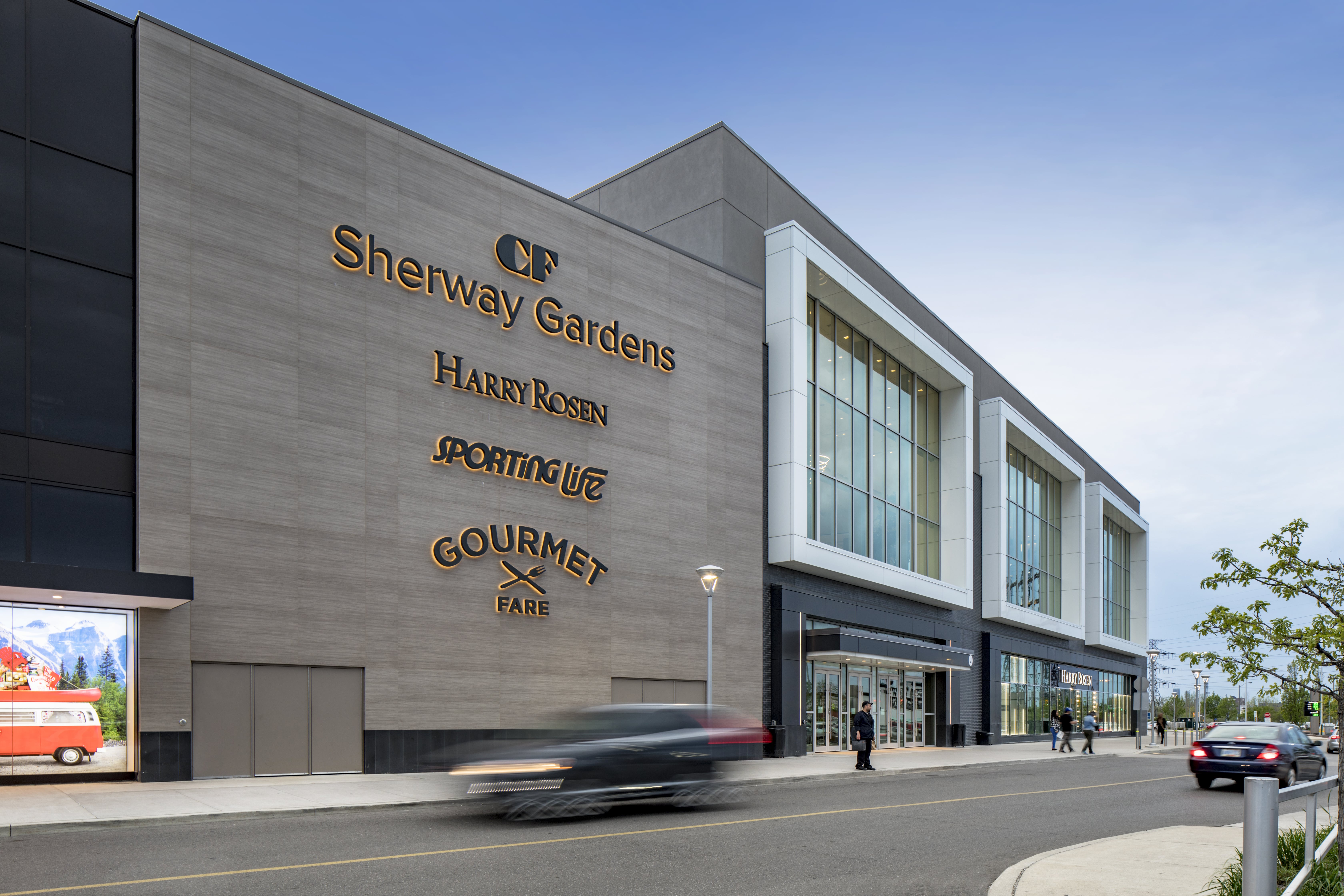 Sherway Gardens Shopping Mall Toronto Canada November 2021 