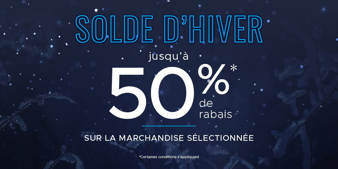 [French] [Image] [offer] It's the Winter Sale at Ernest!