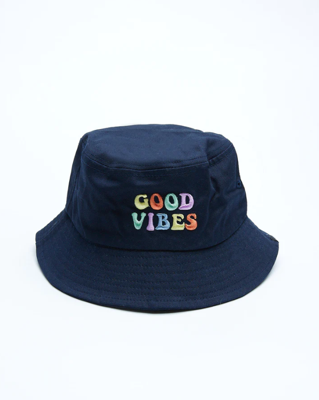 AERO Boys Good Vibes Ombre Graphic Bucket Hat