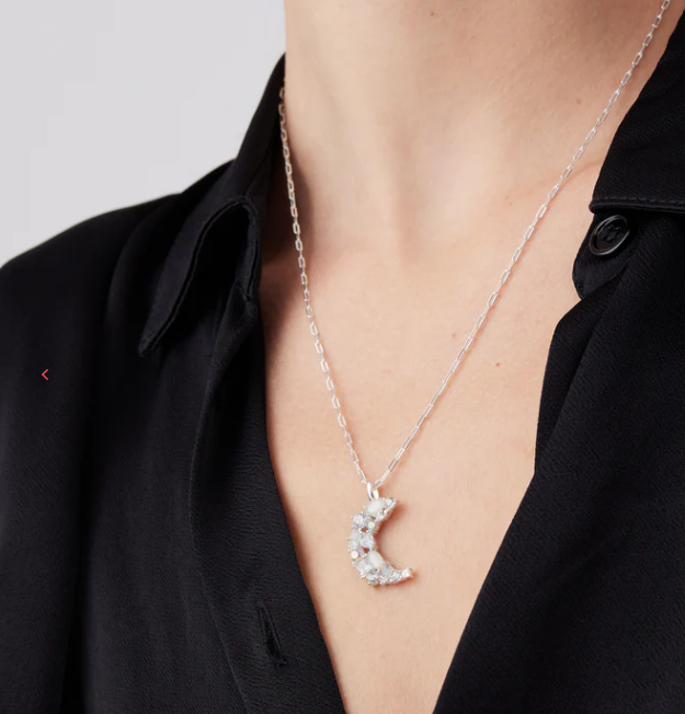 Diana Moon Pendant Necklace
