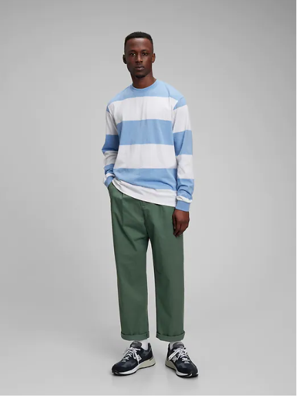 [Shop The Look] Relaxed Vintage Pleated Khakis with Washwell