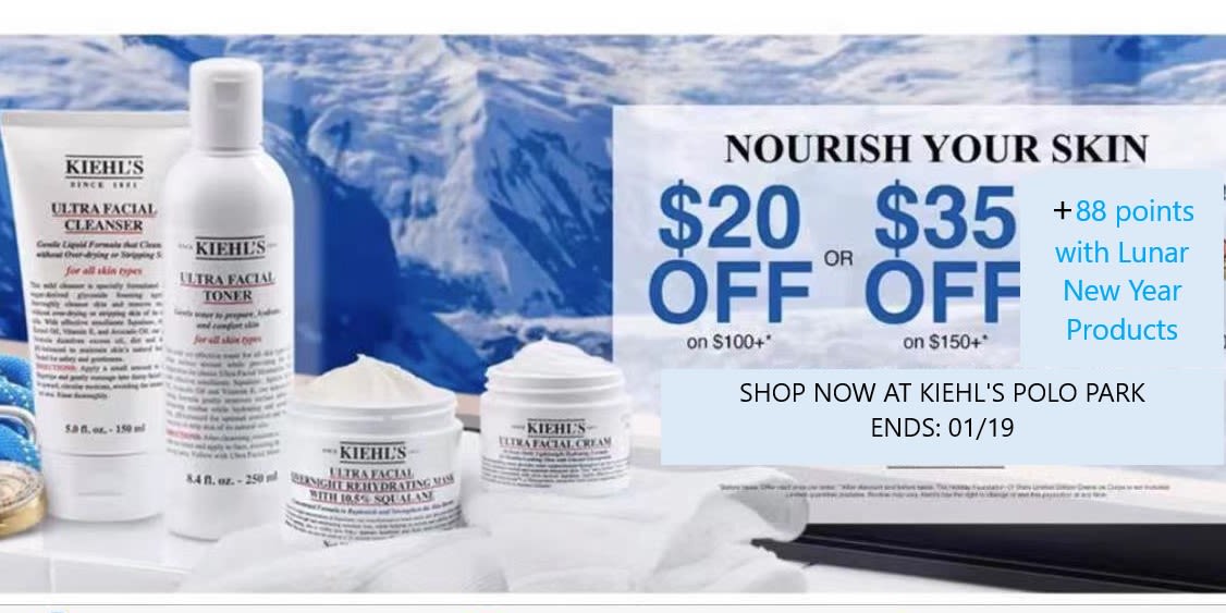 [Image] [offer] NOURISH YOUR SKIN: $20 OFF ON $100* OR $35 OFF ON $150+*