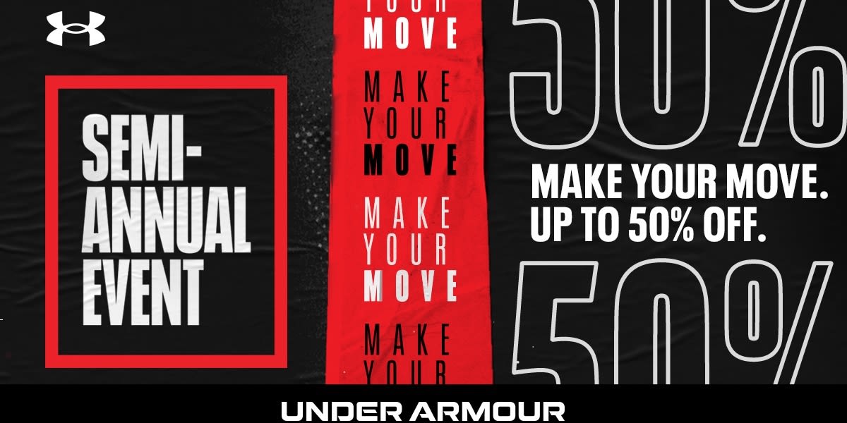 [Image] [offer] Under Armour Semi-Annual Event is here