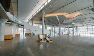 A photo showing the lobby space of our campus.