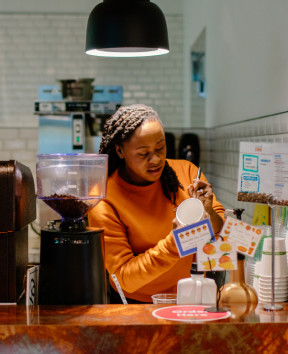 Experience a Day in the Life: Marylee Dunbar, Our Campus Barista