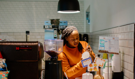 Experience a Day in the Life: Marylee Dunbar, Our Campus Barista