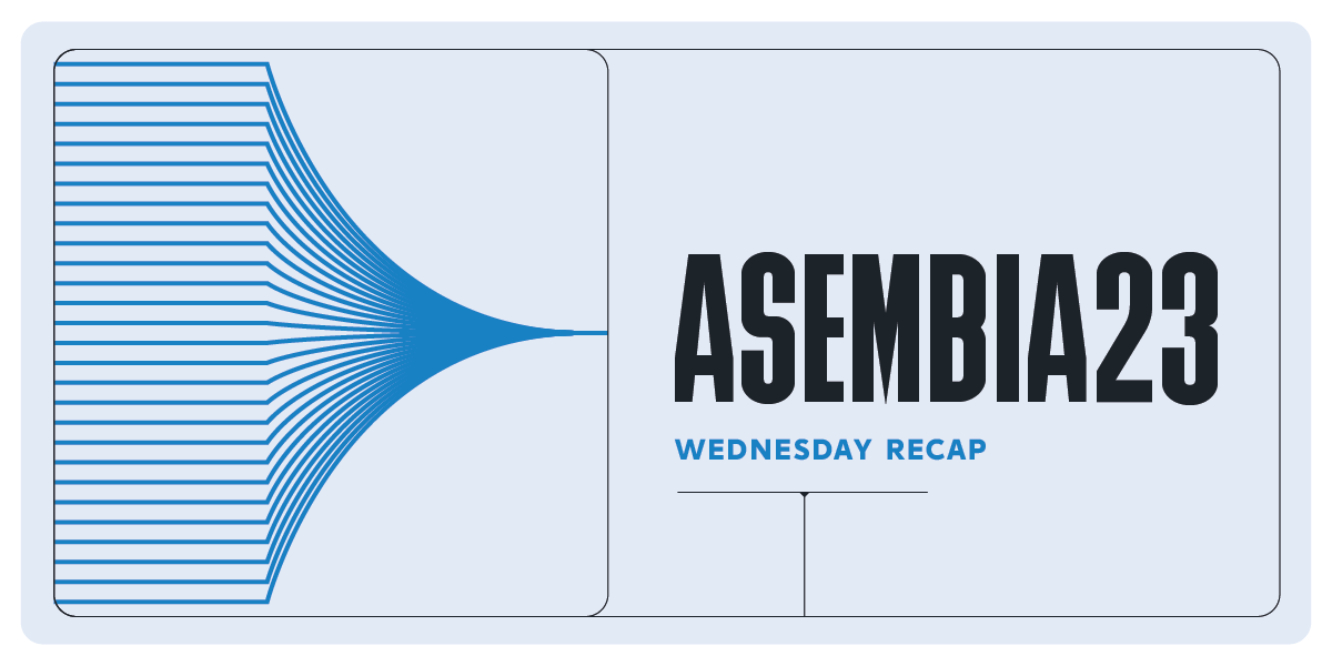 Asembia23 Wednesday Recap