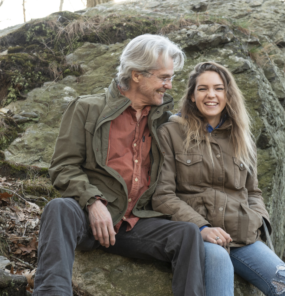 Dennis shares a moment with Annie