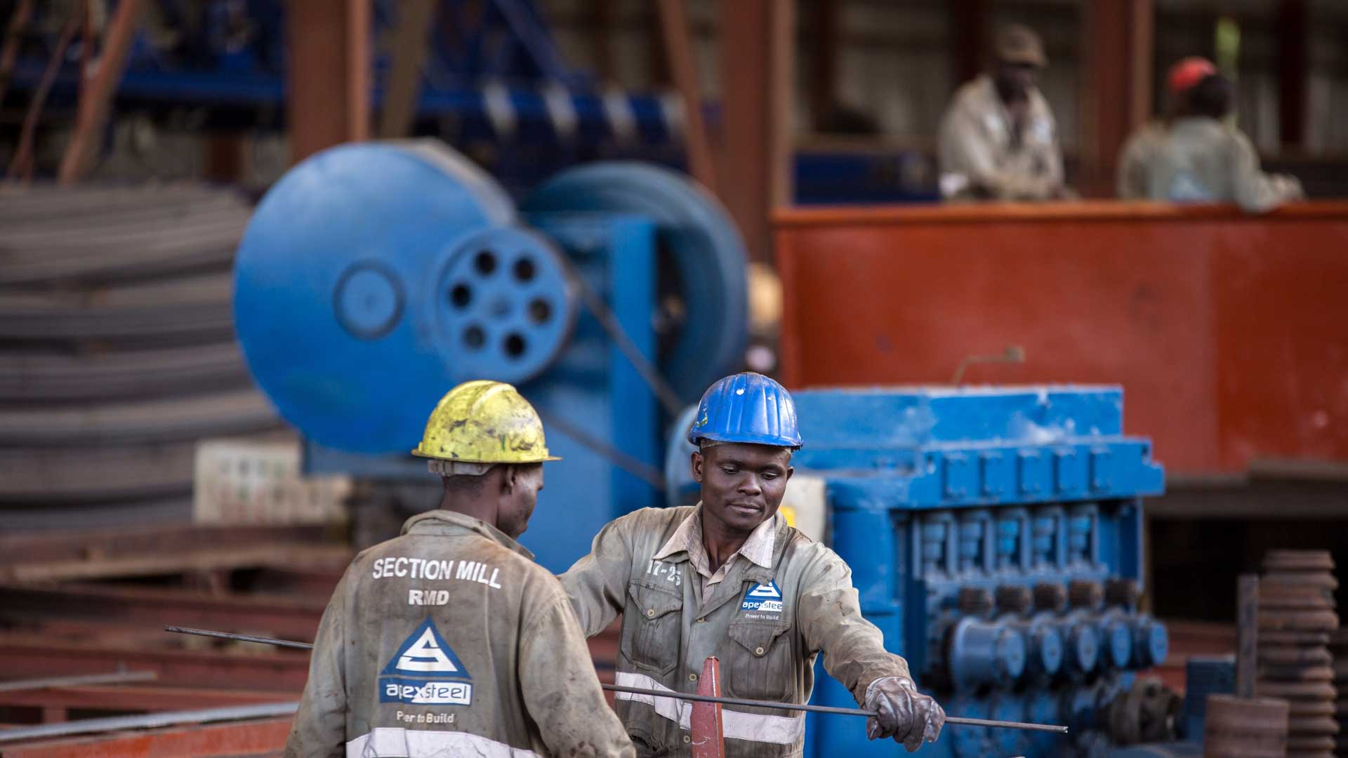 Apex gives customers more value by selling steel based on weight.