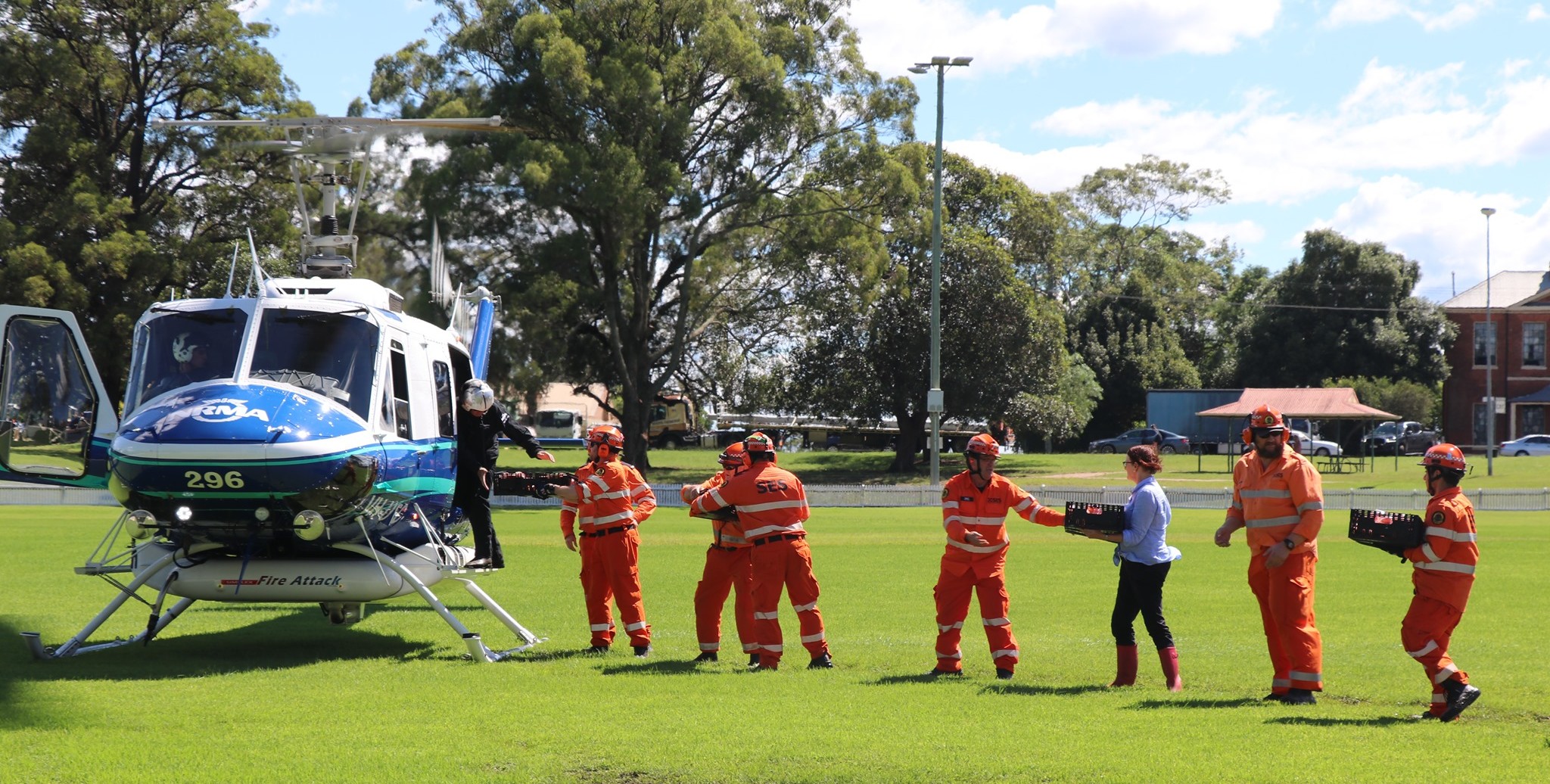 Hawkesbury MP, Susan Templeman helped in the emergency transport