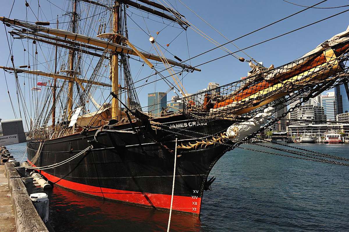 James Craig Ship Rusting Australia’s Oldest Working Tall Ship James Craig Celebrates 150 Years ...