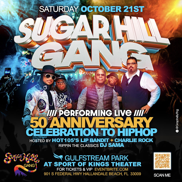 Sugarhill Gang LIVE in Concert | Hallandale Beach, Miami
