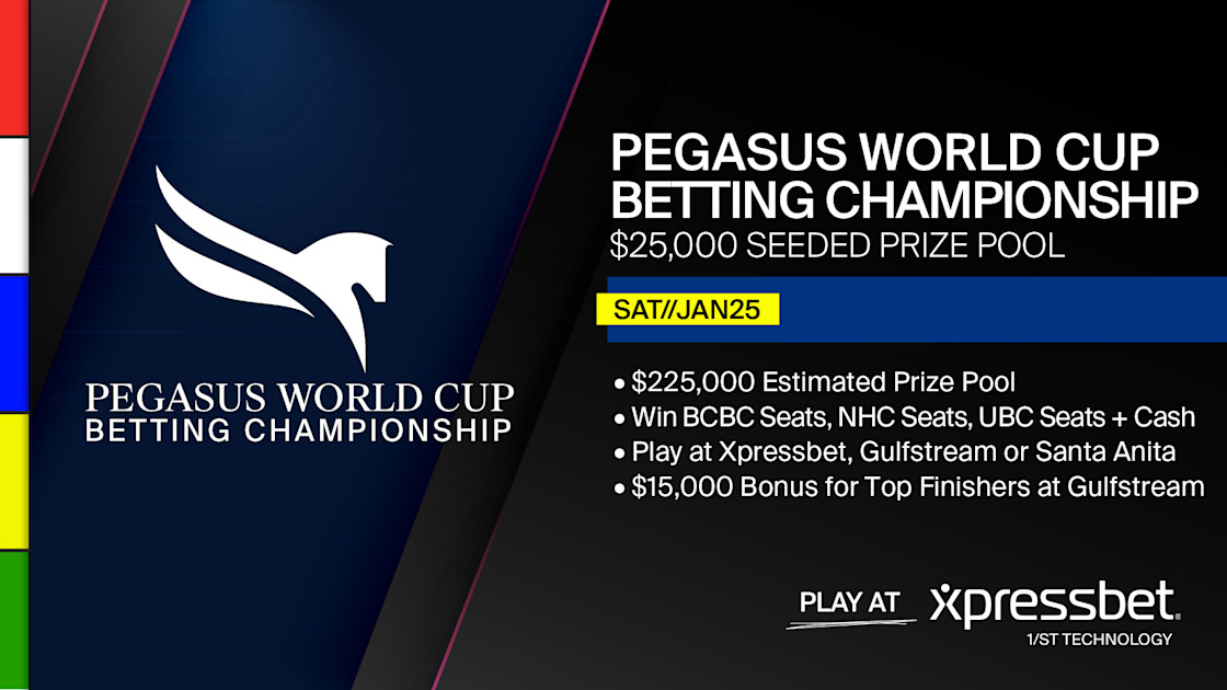 2025 Pegasus World Cup Betting Championship Hallandale Beach, Florida