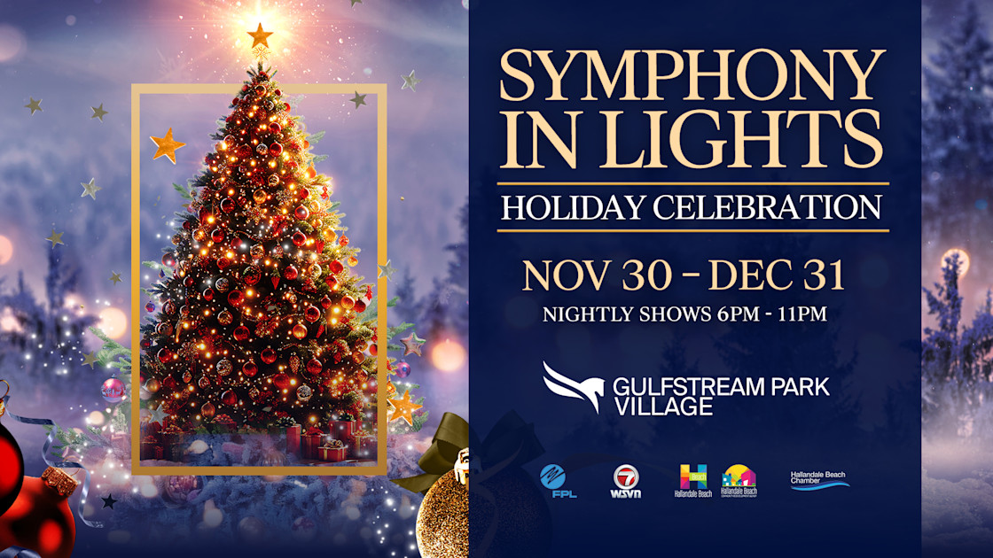 Gulfstream village christmas lights
