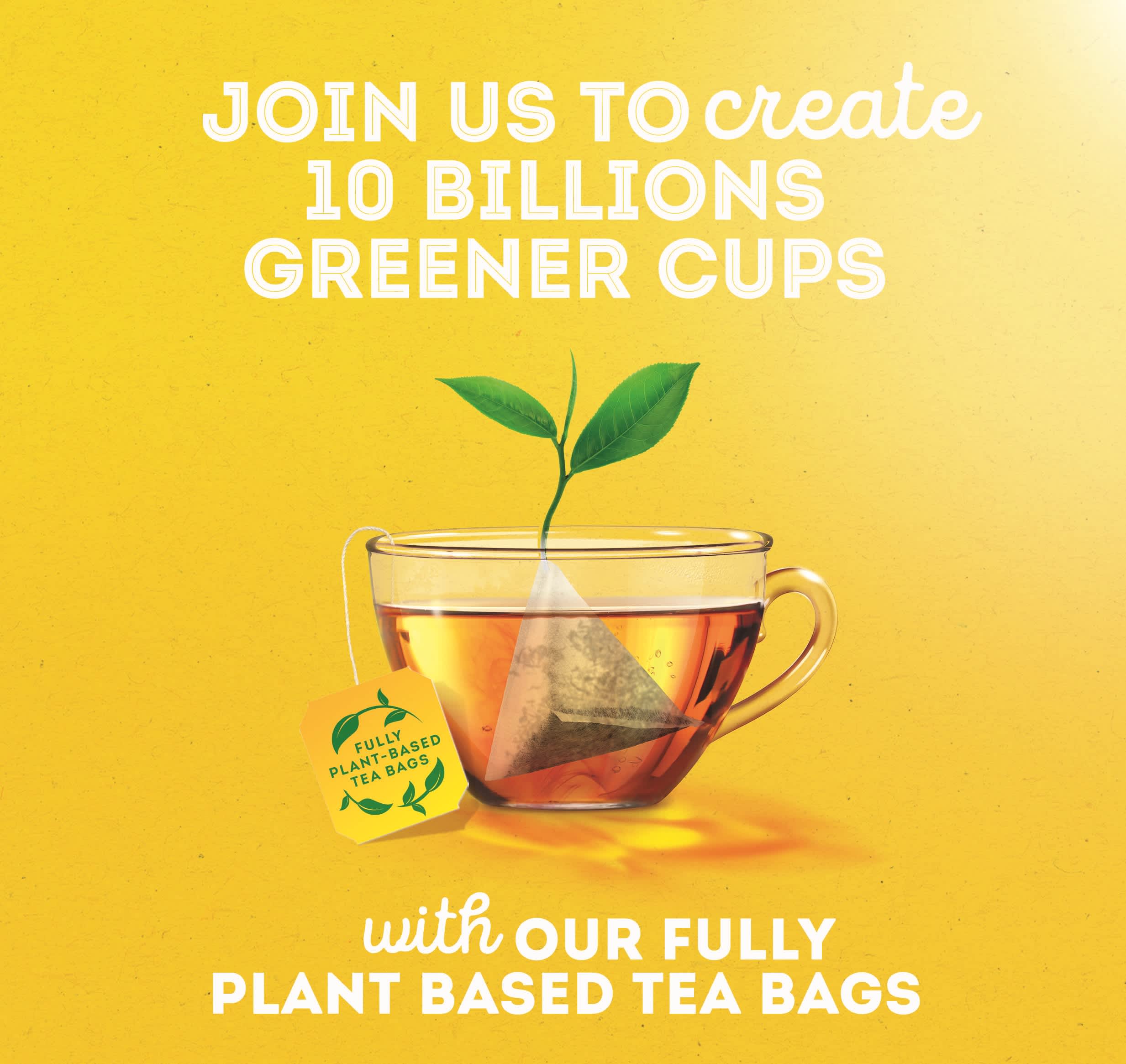 LIPTON – NOW FULLY PLANT BASED