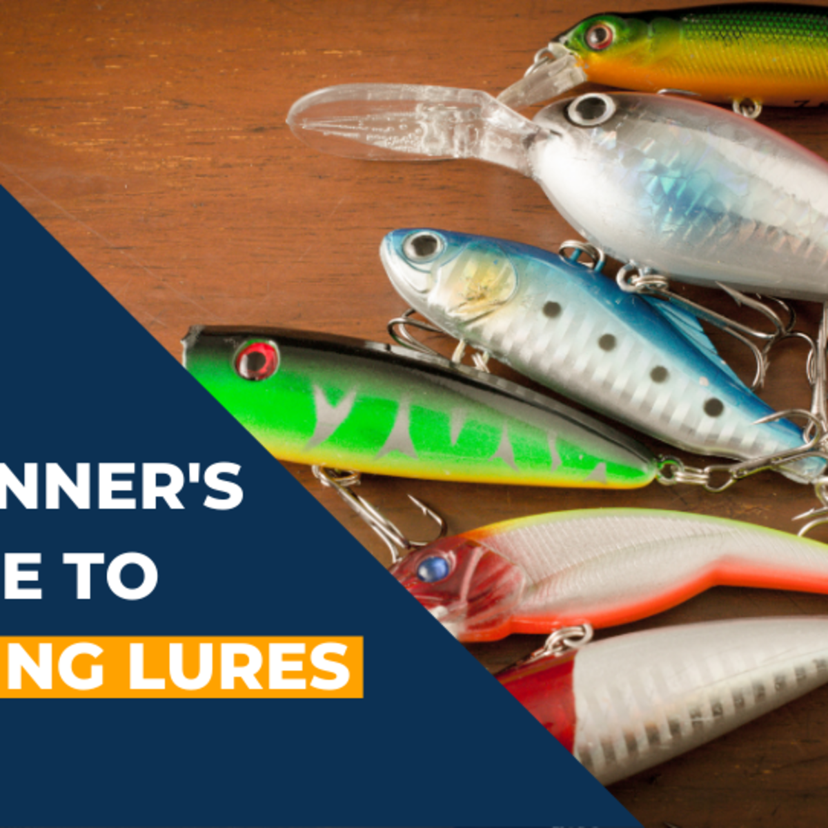 beginner fishing lures Bass Starter Kit Just supply your own rod Bass Fishing Lures 1 Inch