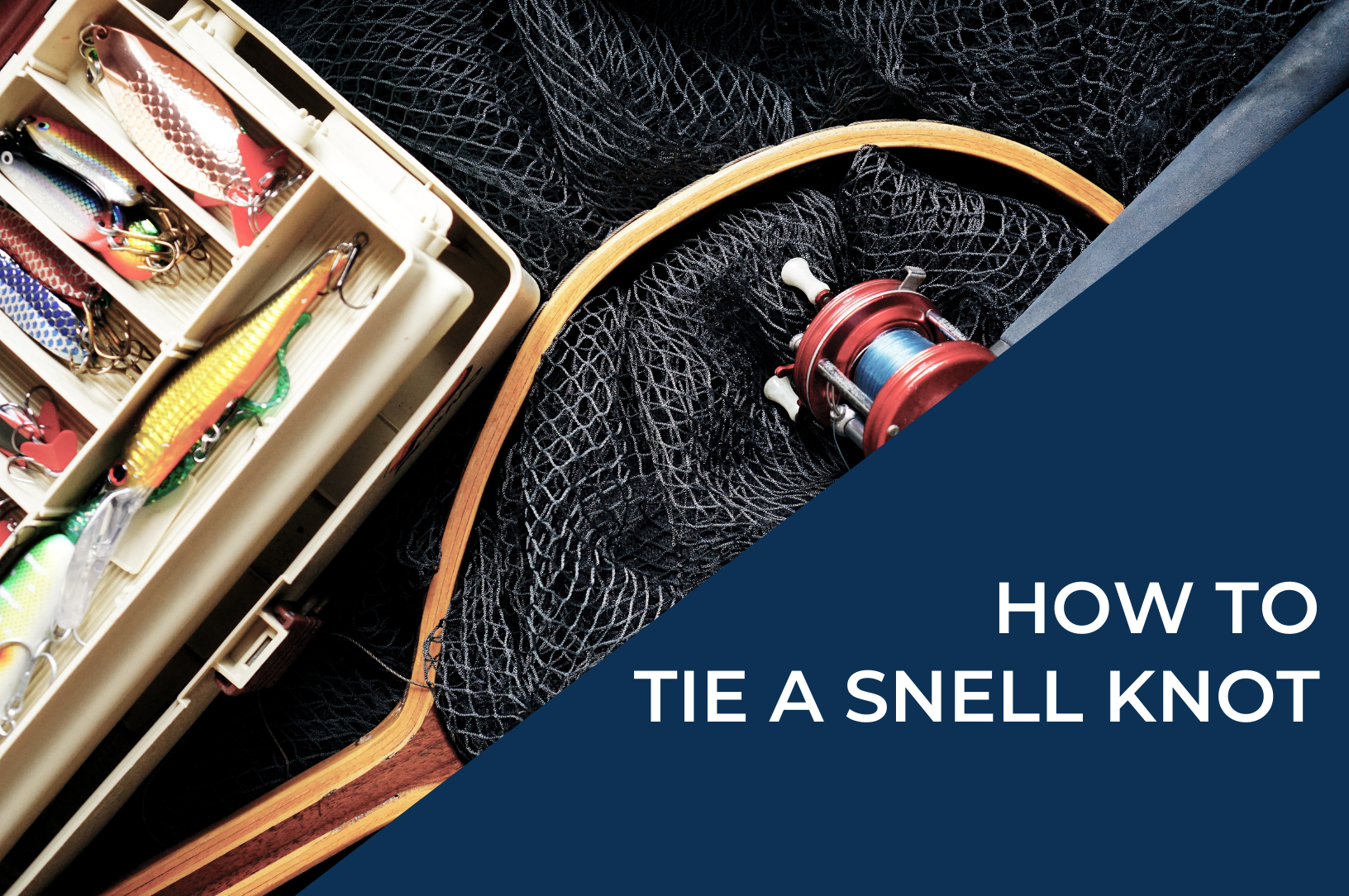 How to tie a snell knot