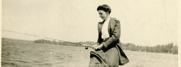 Reeling back the years to find America's first female anglers