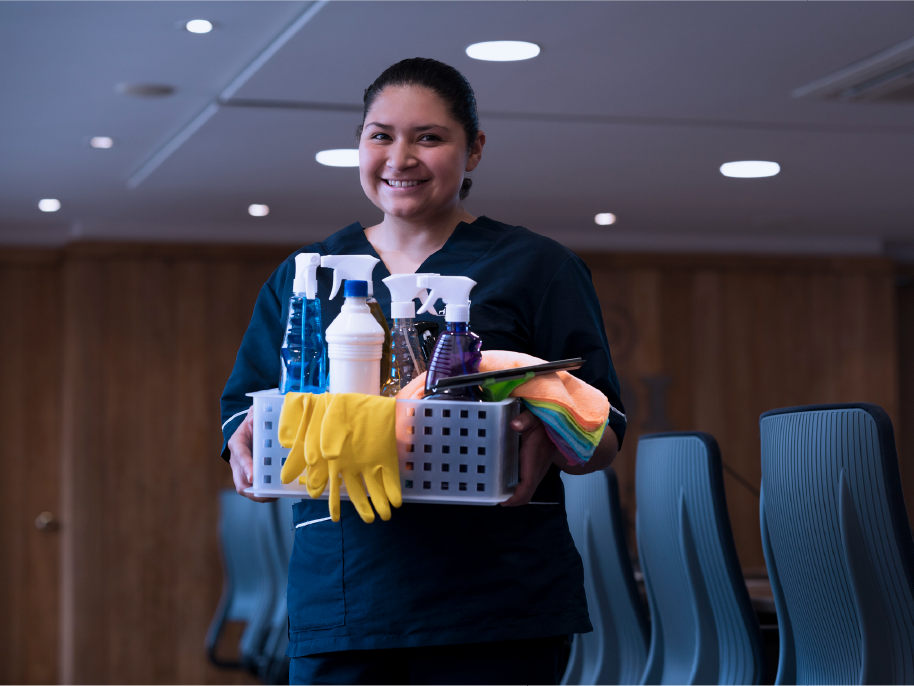 Commercial cleaning image desktop