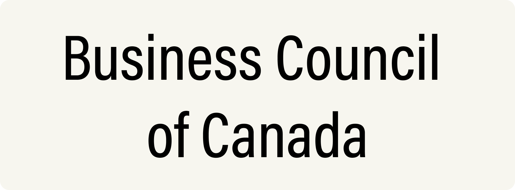 Business Council of Canada logo