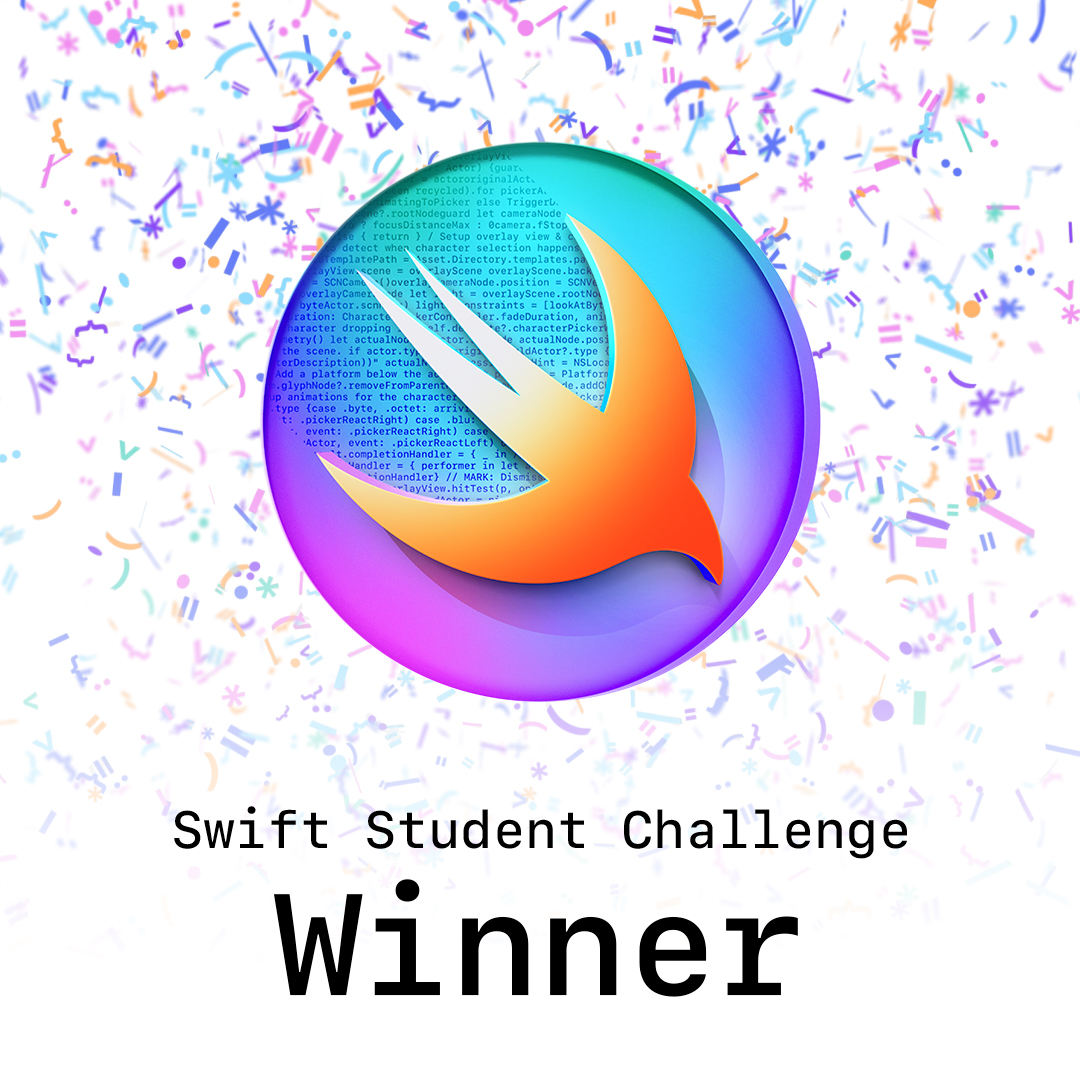 I won Apples Swift Student Challenge