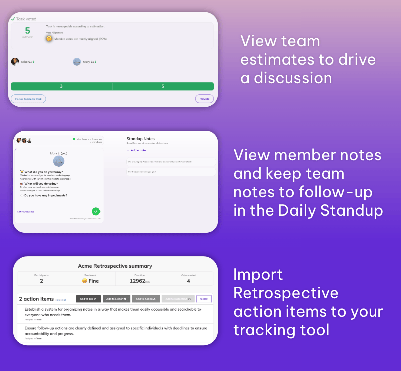 3 Team O'clock benefits for Scrum Masters in Planning Poker, Daily Standup, and Retrospective