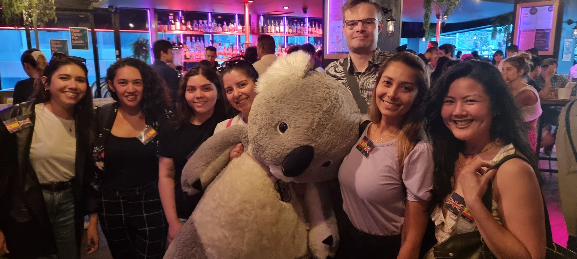 People at the Language exchange