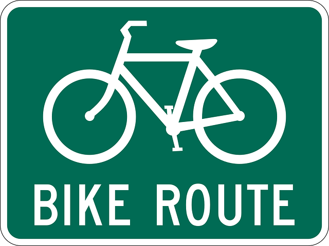 bike-route-sign