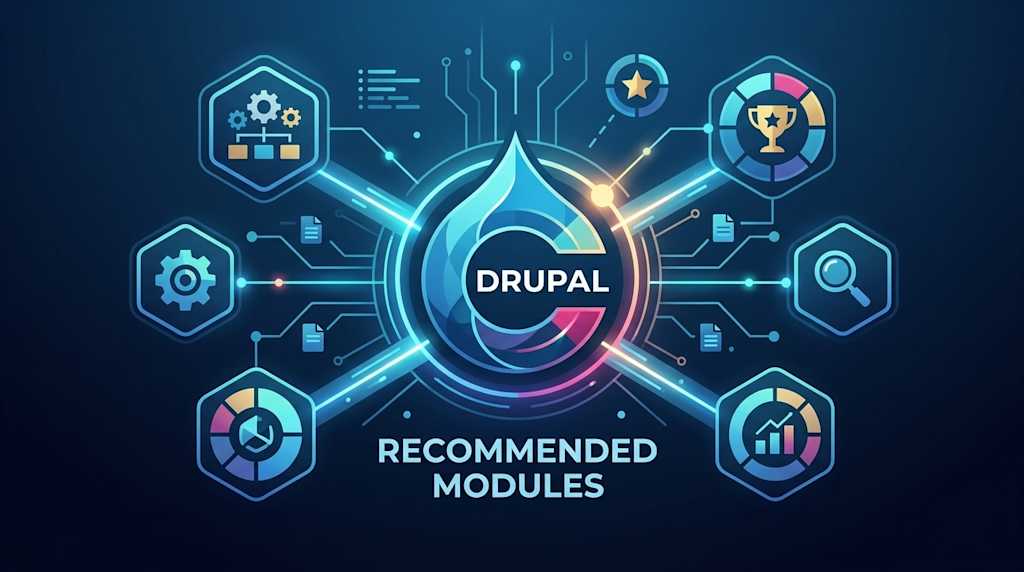 Eyecatch image for Drupalお勧めモジュール
