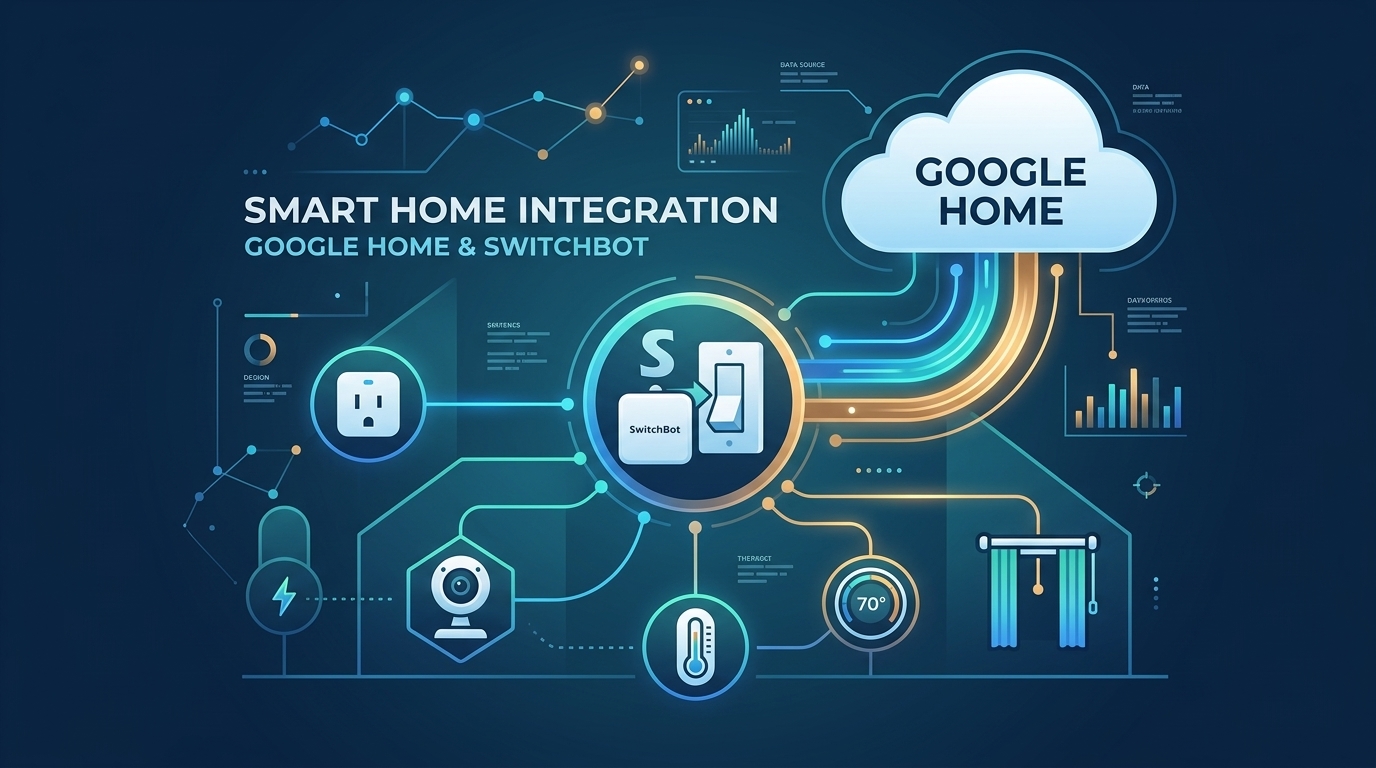 Eyecatch image for Google Home SwitchBot