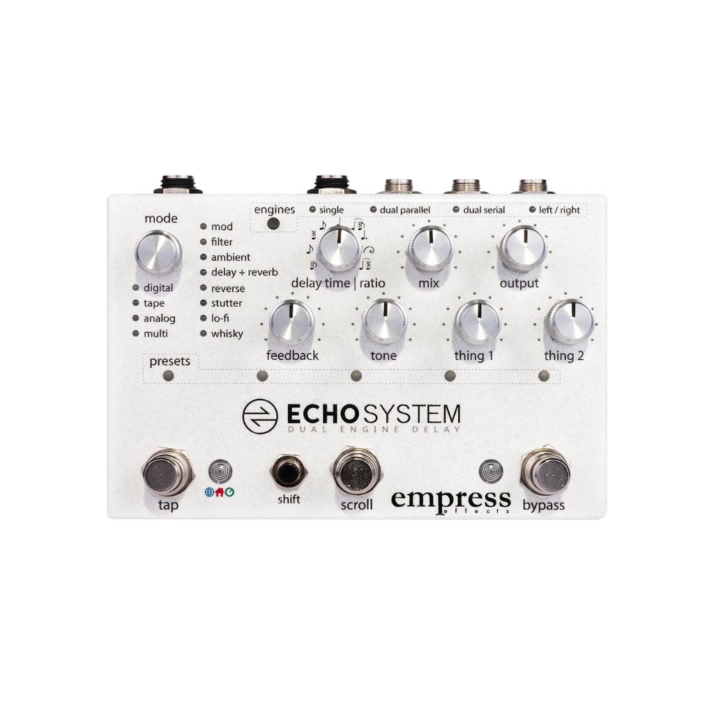 Empress Effects Echosystem Delay Pedal