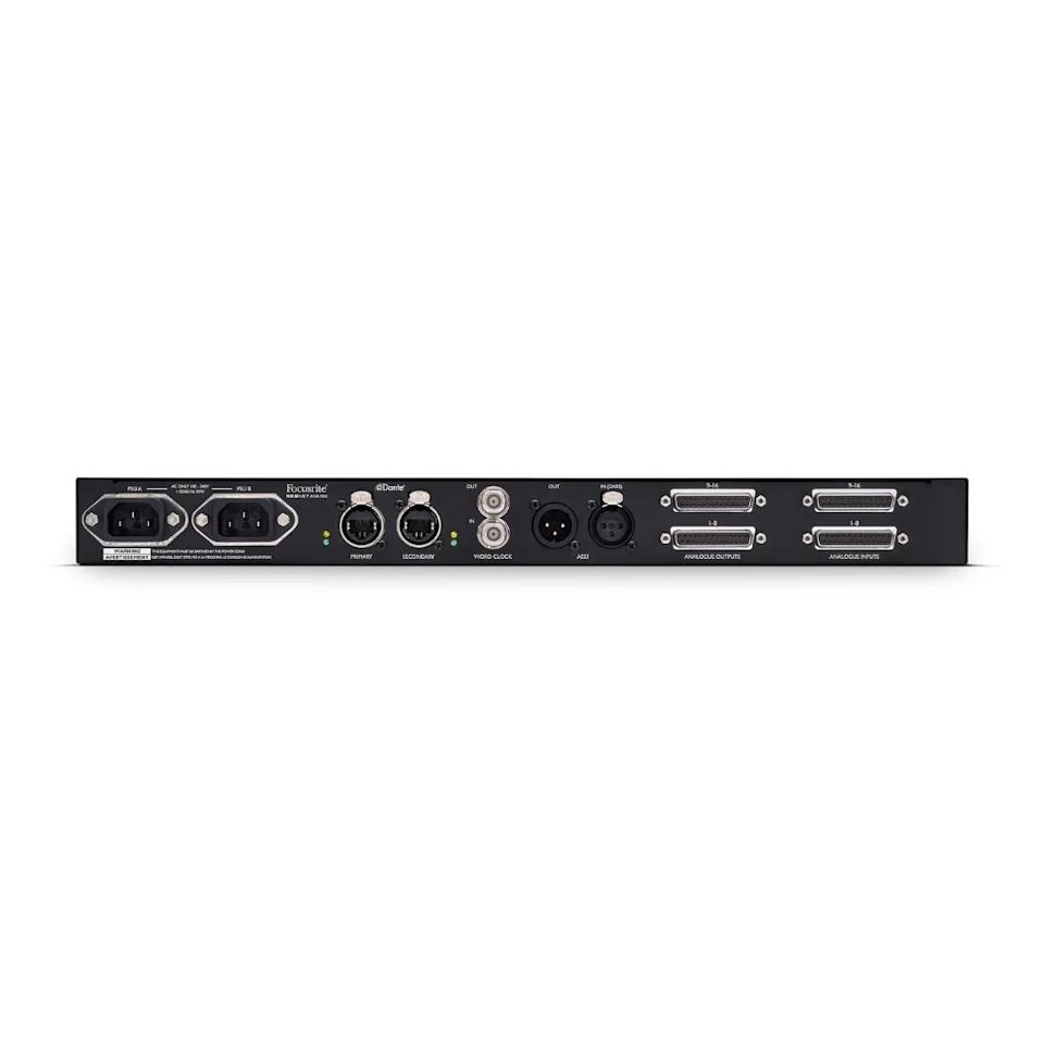 Focusrite RedNet A16R MkII Audio Interface