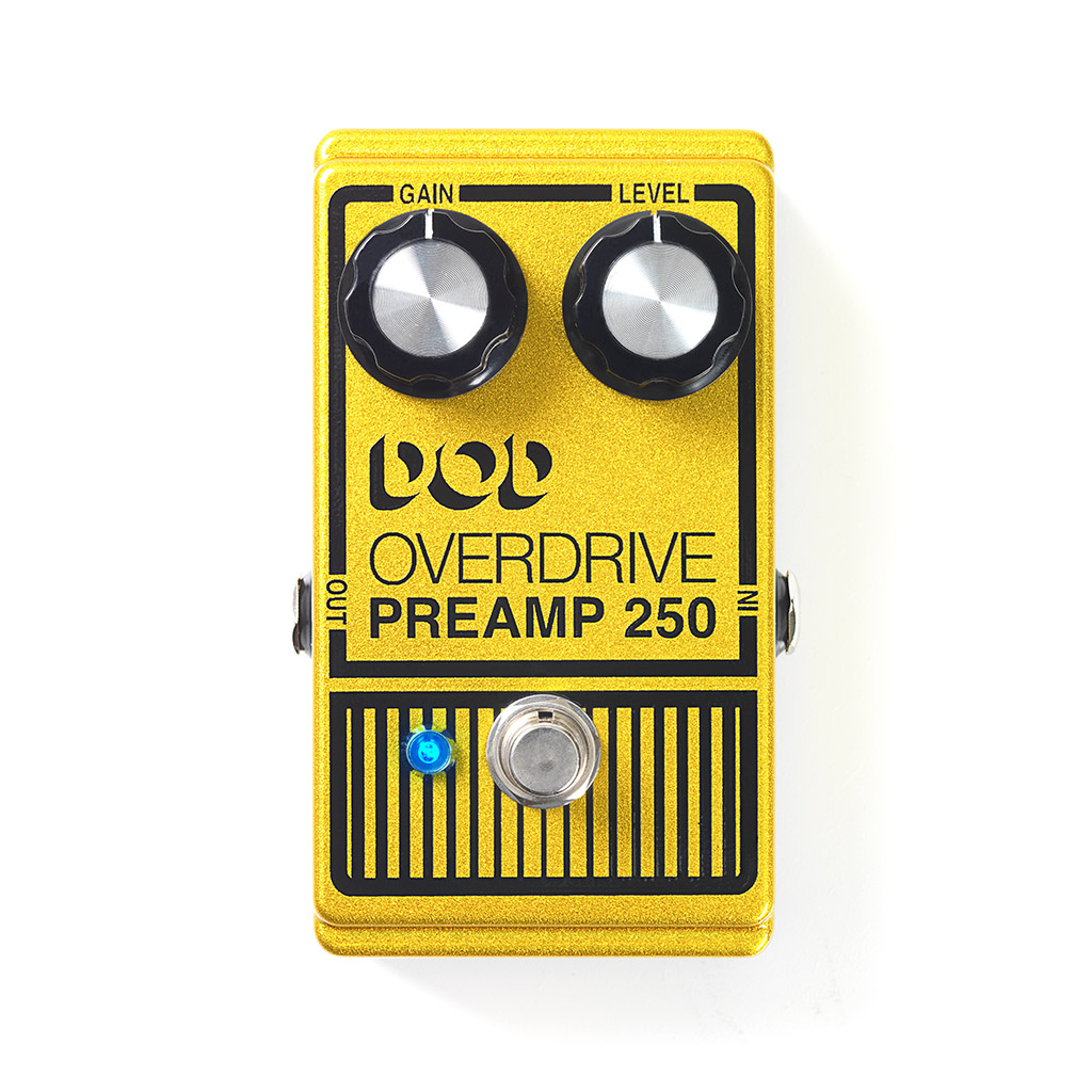 Digitech DOD Overdrive Preamp 250 Guitar Effects Pedal