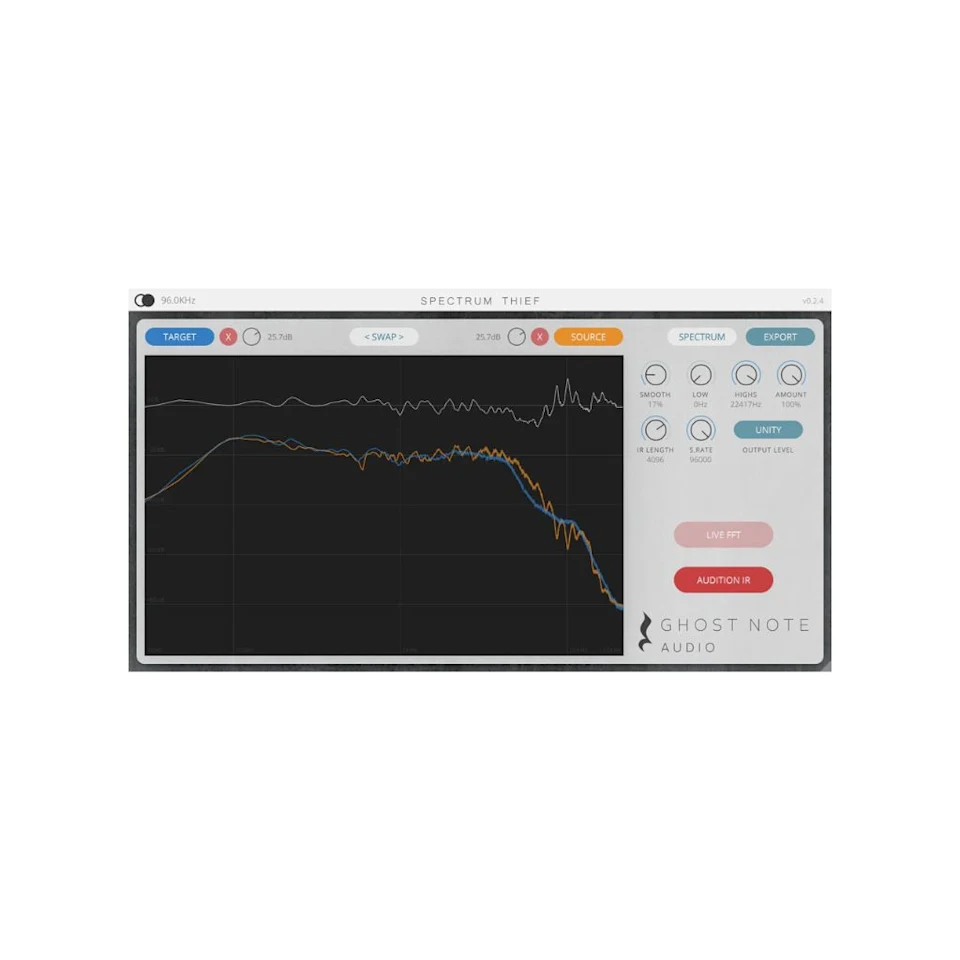 Ghost Note Audio Spectrum Thief Plugin | Guitar.com