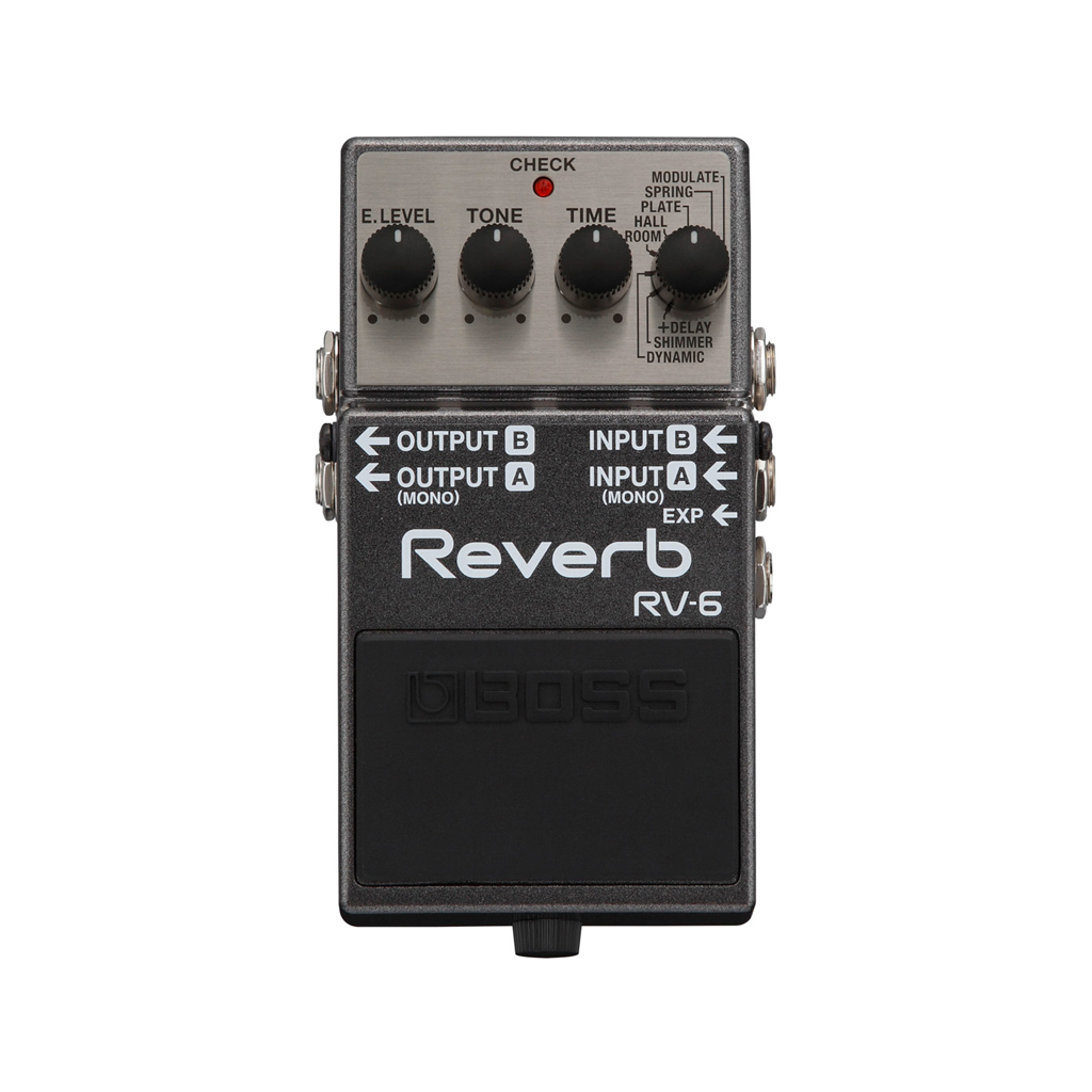 BOSS RV-6 Reverb Guitar Effects Pedal