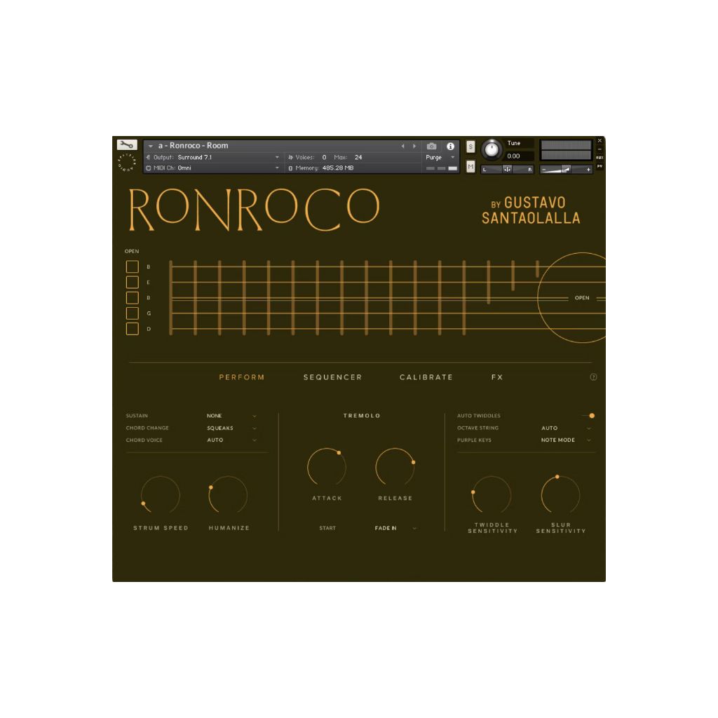 Spitfire Audio Ronroco by Gustavo Santaolalla Plugin