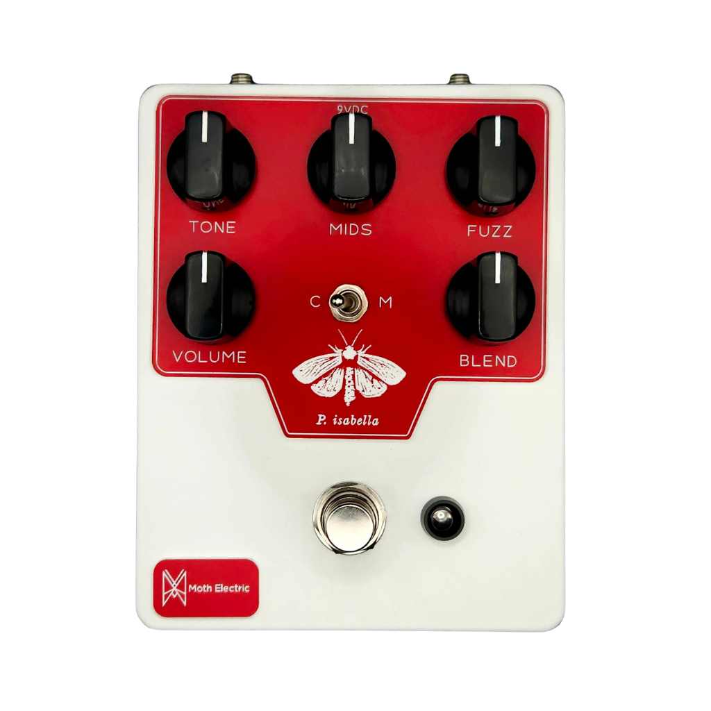 Moth Electric P. isabella ギターエフェクター Moth Electric P. Isabella Fuzz Pedal | Guitar.com