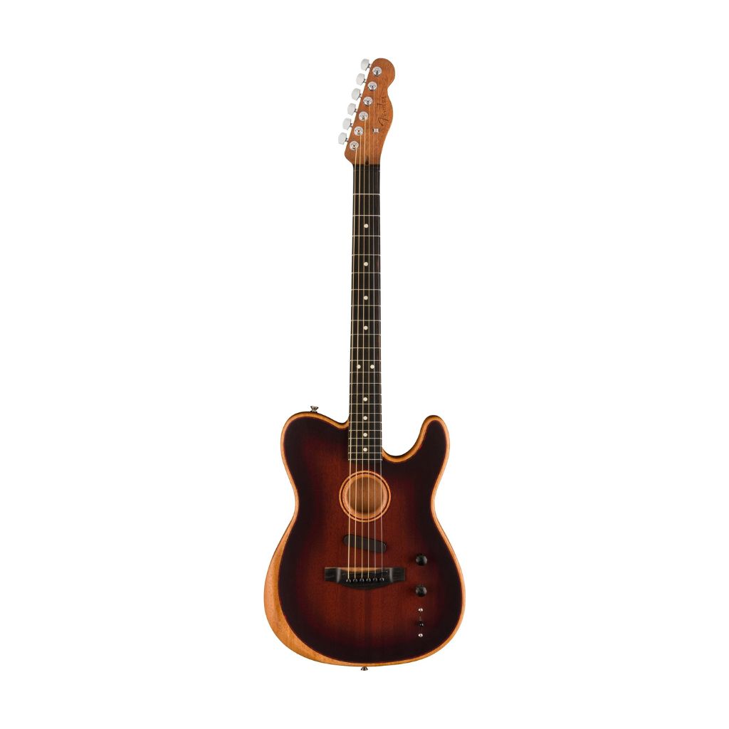 Fender American Acoustasonic Telecaster All-Mahogany Acoustic Electric Guitar