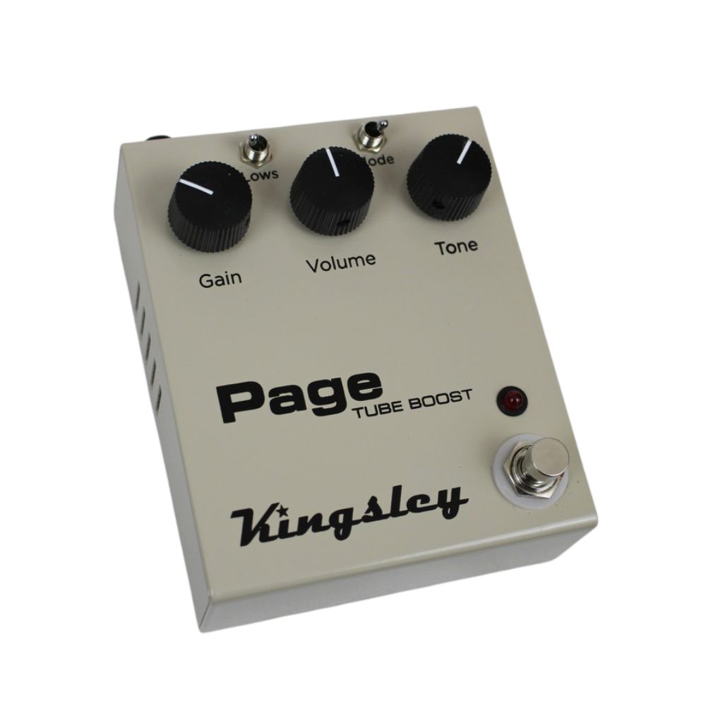 Kingsley Page v2 Tube Boostエフェクター キングスレー Kingsley Page V2 Boost Pedal