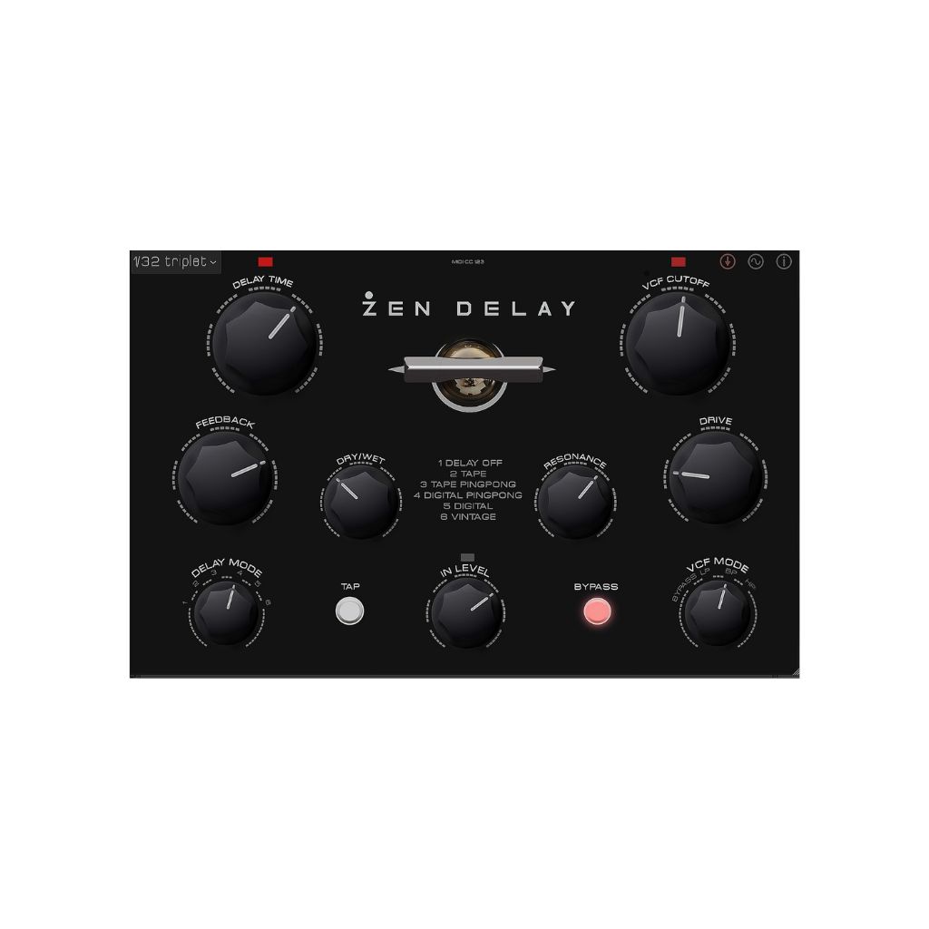 Erica Synths Zen Delay Virtual Plugin