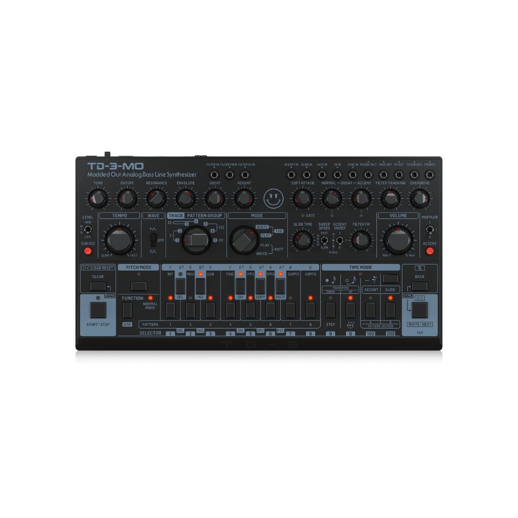 DTM・DAW Behringer TD-3 BK Behringer TD-3-BK Analog Bass Line Synthesizer - Black
