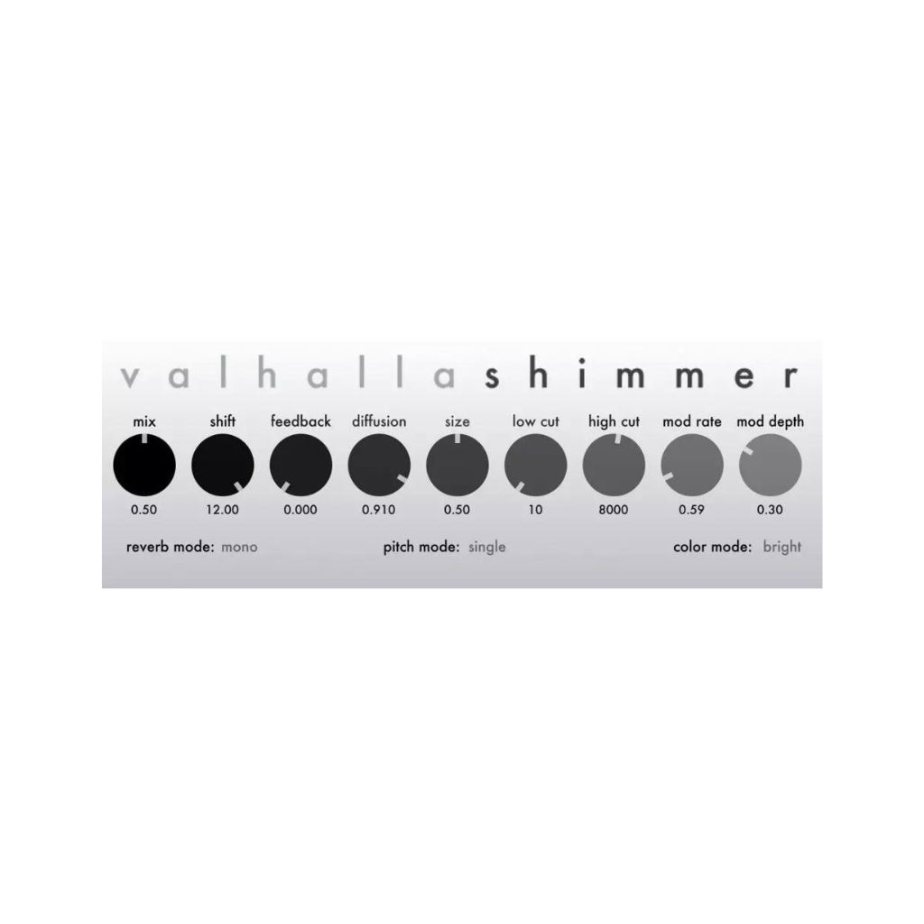 Valhalla Shimmer Reverb/Pitch Shift Plugin