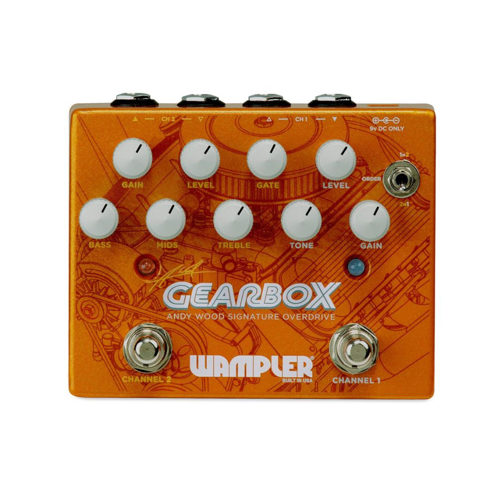 Wampler clarksdale オーバードライブ overdrive オーバードライブ】TubeScreamerのサウンドを追究し、さらに質を