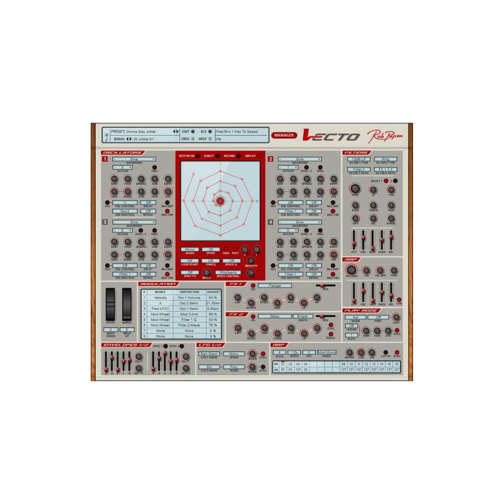 Rob Papen Vecto Synthesizer Plugin Rob Papen Vecto Synthesizer Plugin