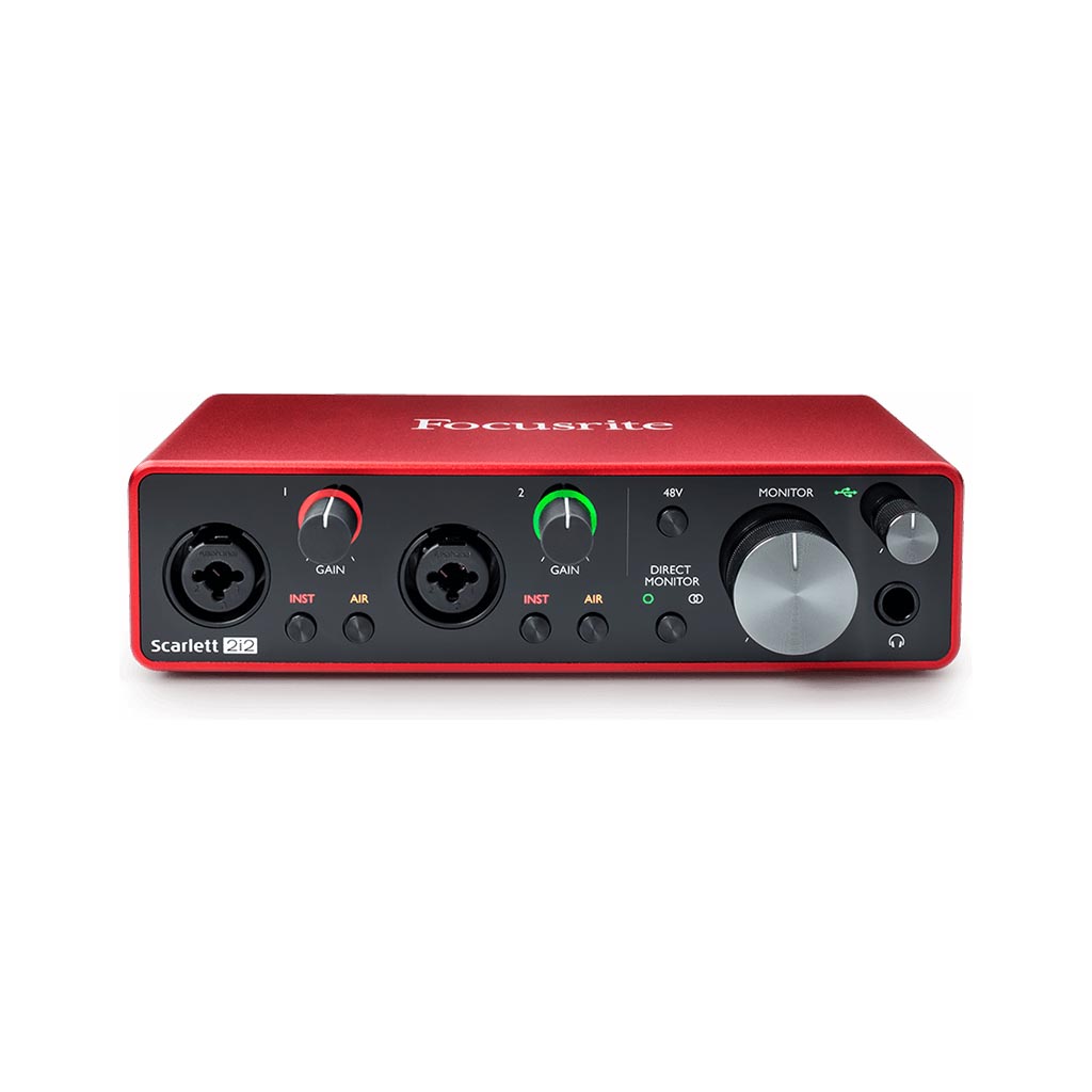 Focusrite Scarlett 2i2 (3rd Generation) Audio Interface