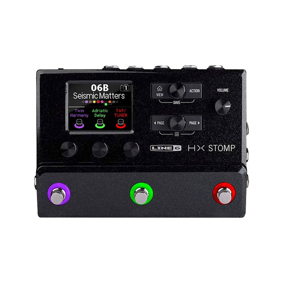 ギター hx stomp Line 6 HX Stomp Guitar Multi-Effects Pedal | Guitar.com