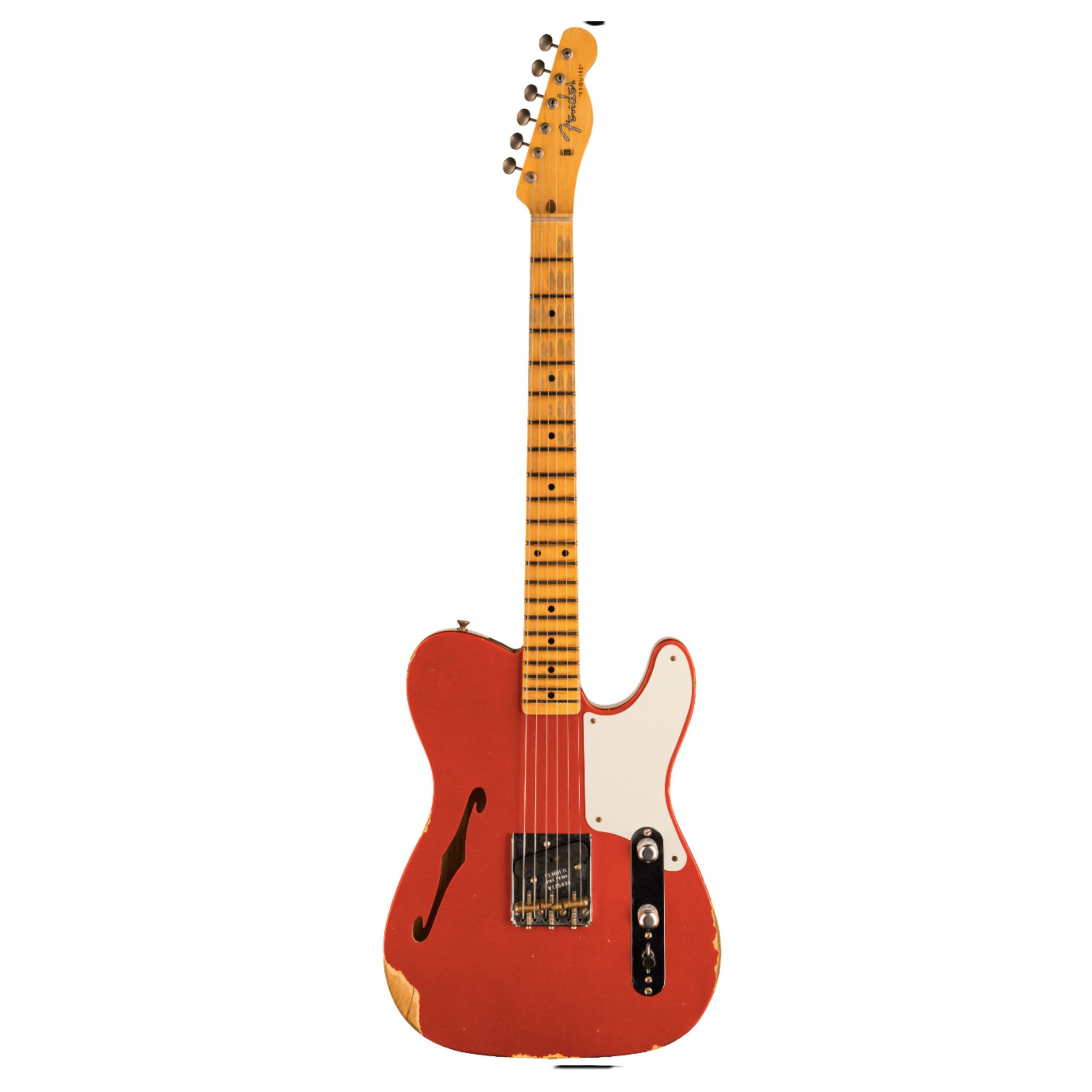 Fender Custom Shop Red Hot Esquire Relic Electric Guitar