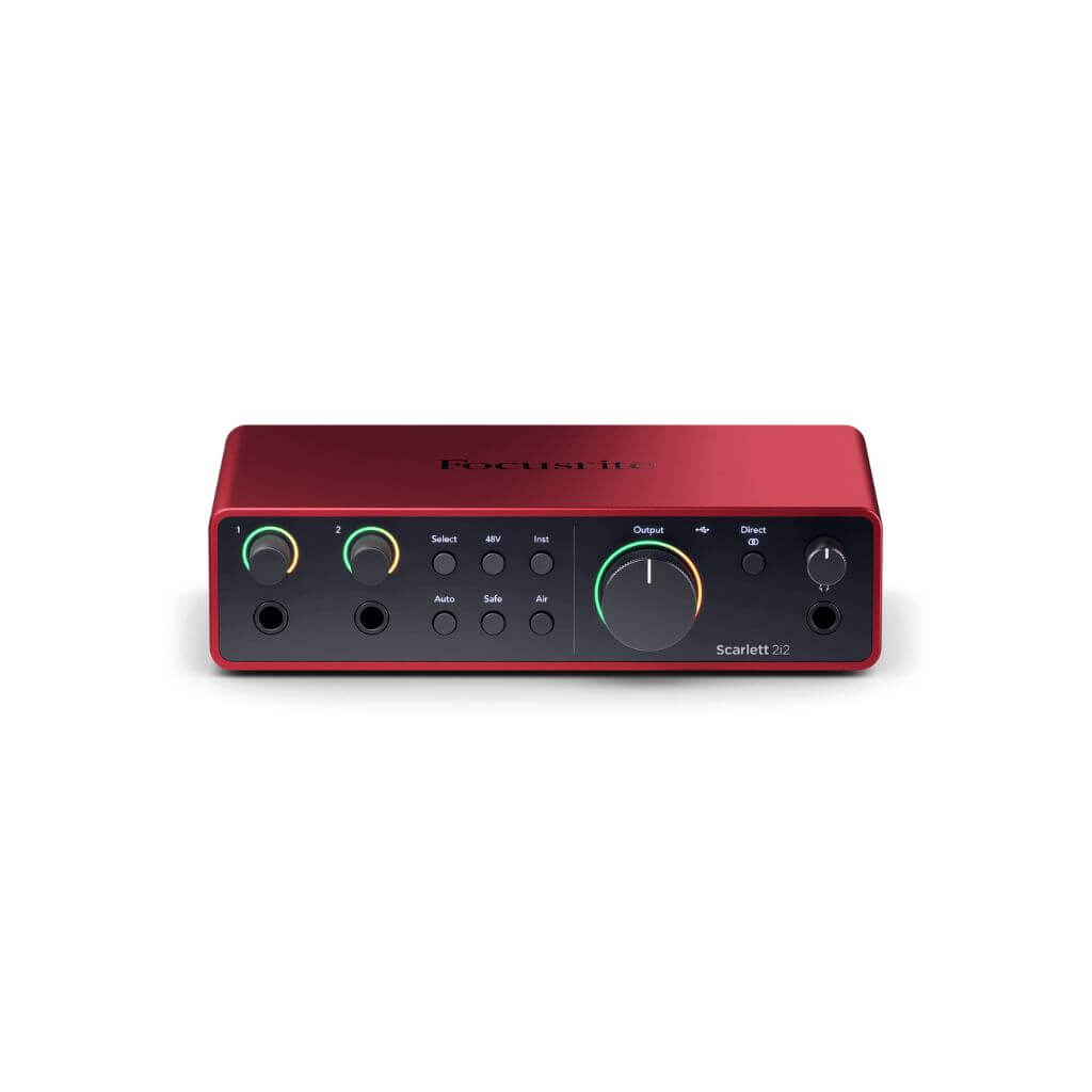 Focusrite Scarlett 2i2 (4th Generation) Audio Interface