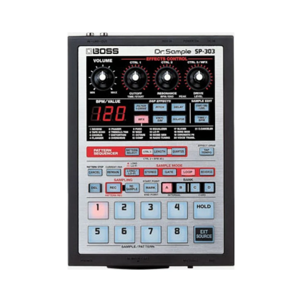 Boss SP-303 Dr. Sample Sampler | MusicTech
